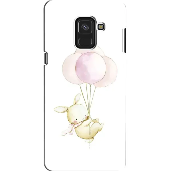 Чехол с рисунком «Кролик и шарики» для Samsung Galaxy A8 2018 (A530F) Чехол с рисунком «Кролик и шарики» для Samsung Galaxy A8 2018 (A530F)