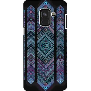 Силиконовый Чехол на Samsung A8, A8 2018, A530F (Крутой орнамент)