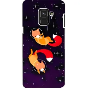 Чехол с Лисичкой для Samsung A8, A8 2018, A530F (Лисы)