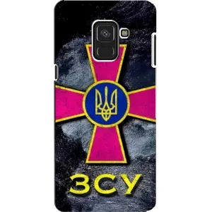 ЗСУ Чехлы (TPU) для Samsung A8, A8 2018, A530F (Лого ЗСУ)