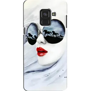 Чохол з картинкою Модні Дівчата Samsung A8, A8 2018, A530F (Любителька коней)