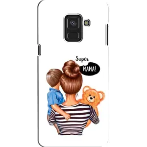 Чехлы для МАМЫ на Samsung A8, A8 2018, A530F (Мама и сын)