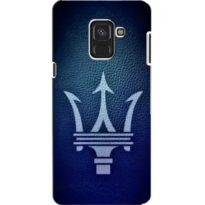 Чехлы с тематикой "Крутые машины" на Samsung A8, A8 2018, A530F (Лого Maserati)
