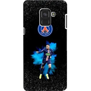 Чехол (TPU) с Футболистом на Samsung A8, A8 2018, A530F (Мбаппе ПСЖ)