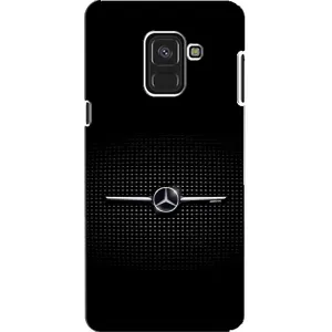 Силиконовый бампер с картинкой машины на Samsung A8, A8 2018, A530F (Mercedes)