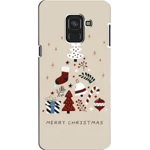 Чохол Санта Клаус для Samsung A8, A8 2018, A530F (Merry Christmas)