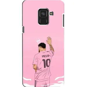 Чехлы Лео Месси в Майами на Samsung A8, A8 2018, A530F (Месси Маями)