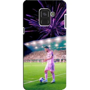 Чехлы Лео Месси в Майами на Samsung A8, A8 2018, A530F (Месси в Майами)