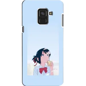 Чехол с персонажами АНИМЕ на Samsung A8, A8 2018, A530F (Мицуха)