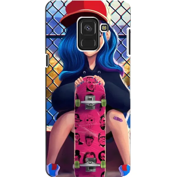 Чехол с рисунком «Модная девушка» для Samsung Galaxy A8 2018 (A530F) Чехол с рисунком «Модная девушка» для Samsung Galaxy A8 2018 (A530F)