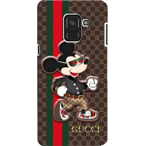 Чехлы Бренд GUCCI для Samsung A8, A8 2018, A530F (Маус Гуччи)