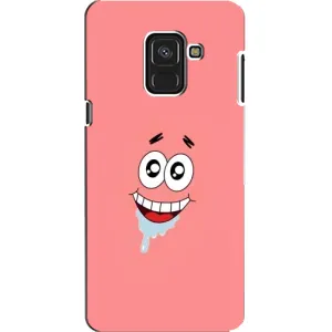 Чохли з Патріком на Samsung A8, A8 2018, A530F (Мордочка Патріка)