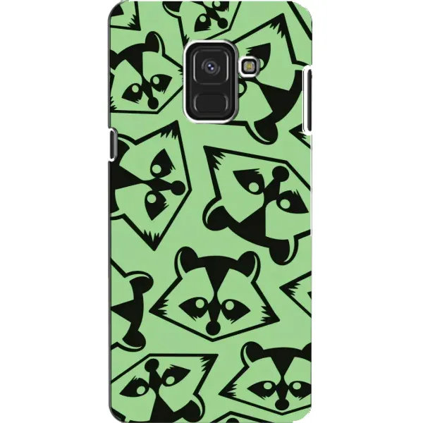 Чехол с рисунком «Мордочки Енота» для Samsung Galaxy A8 2018 (A530F) Чехол с рисунком «Мордочки Енота» для Samsung Galaxy A8 2018 (A530F)