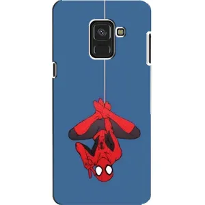 Чохол Супергерой Людина Павук на Samsung A8, A8 2018, A530F (На павутині)