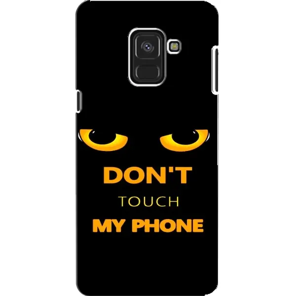 Чехол с рисунком «Не трогай мой телефон» для Samsung Galaxy A8 2018 (A530F) Чехол с рисунком «Не трогай мой телефон» для Samsung Galaxy A8 2018 (A530F)