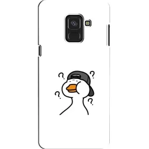 Бампер с принтом Мемы для Samsung A8, A8 2018, A530F (Непонимание)