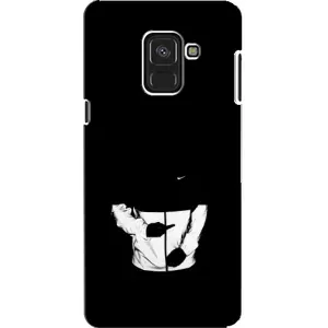 Силиконовый Чехол на Samsung A8, A8 2018, A530F с картинкой Nike (Nike стиль)