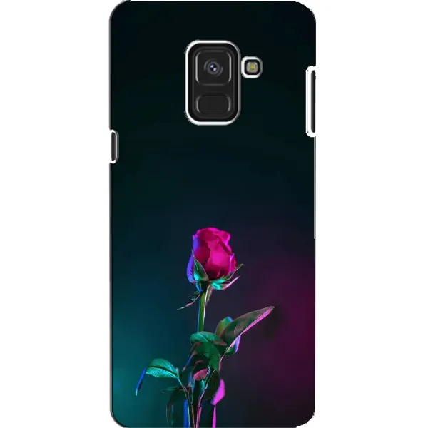 Чехол с рисунком «Ночная роза» для Samsung Galaxy A8 2018 (A530F) Чехол с рисунком «Ночная роза» для Samsung Galaxy A8 2018 (A530F)