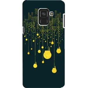 Силіконові Чохли Коханій людині для Samsung A8, A8 2018, A530F (Нічне місто)