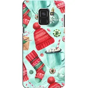 Чохол Санта Клаус для Samsung A8, A8 2018, A530F (Одяг)