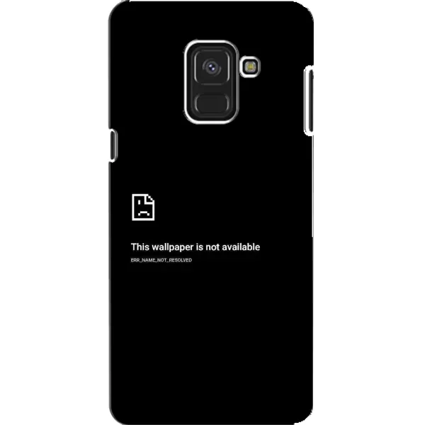 Чехол с рисунком «Ошибка» для Samsung Galaxy A8 2018 (A530F) Чехол с рисунком «Ошибка» для Samsung Galaxy A8 2018 (A530F)
