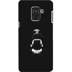 Чехол ДОБЕРМАН для Samsung A8, A8 2018, A530F (Пасть добермана)