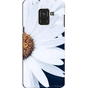 Чехол с ромашками на Samsung A8, A8 2018, A530F (Пол ромашки)