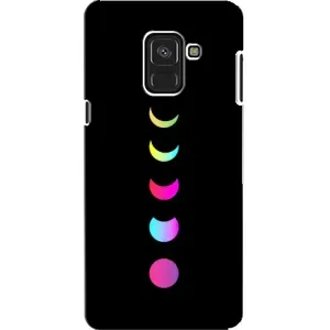 Чехол (ТПУ) с планетами на Samsung A8, A8 2018, A530F (Полнолуние)
