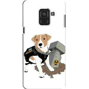 Чохол з принтом Песика Патрон для Samsung A8, A8 2018, A530F (Пес Патрон з ракетою)