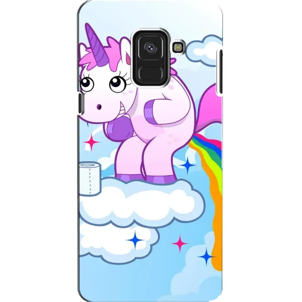 Чехол с рисунком «Радуга единорожка» для Samsung Galaxy A8 2018 (A530F) Чехол с рисунком «Радуга единорожка» для Samsung Galaxy A8 2018 (A530F)