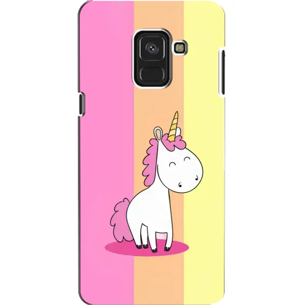 Чехол с рисунком «Радужный Единорог» для Samsung Galaxy A8 2018 (A530F) Чехол с рисунком «Радужный Единорог» для Samsung Galaxy A8 2018 (A530F)