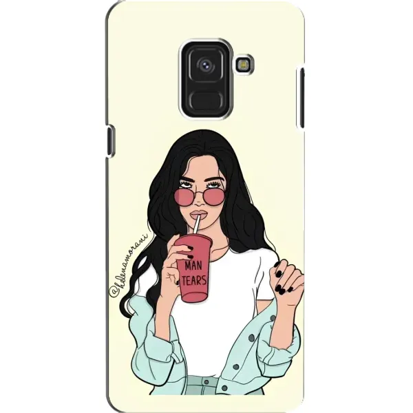 Чехол с рисунком «С напитком» для Samsung Galaxy A8 2018 (A530F) Чехол с рисунком «С напитком» для Samsung Galaxy A8 2018 (A530F)