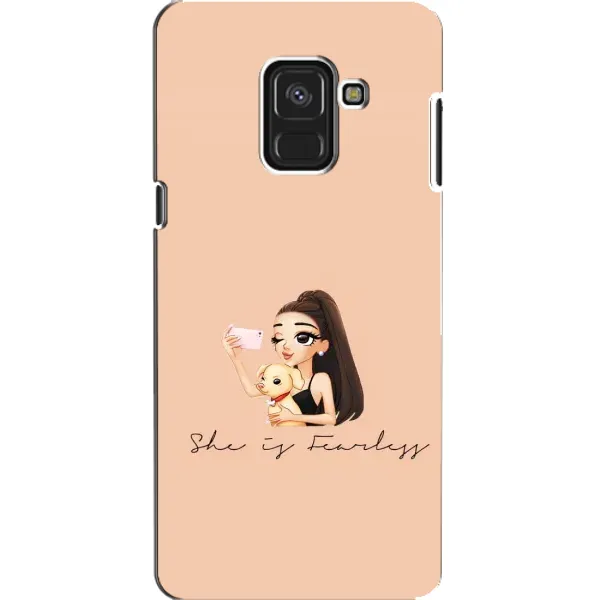 Чехол с рисунком «С собакой» для Samsung Galaxy A8 2018 (A530F) Чехол с рисунком «С собакой» для Samsung Galaxy A8 2018 (A530F)