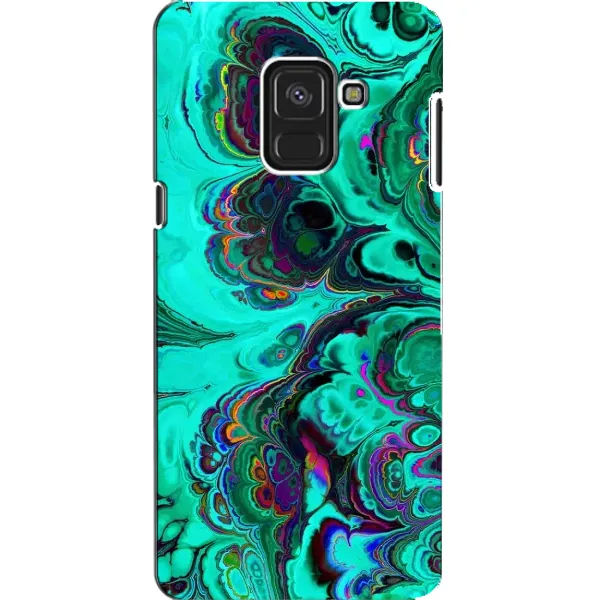 Чехол с рисунком «Салатный мрамор» для Samsung Galaxy A8 2018 (A530F) Чехол с рисунком «Салатный мрамор» для Samsung Galaxy A8 2018 (A530F)