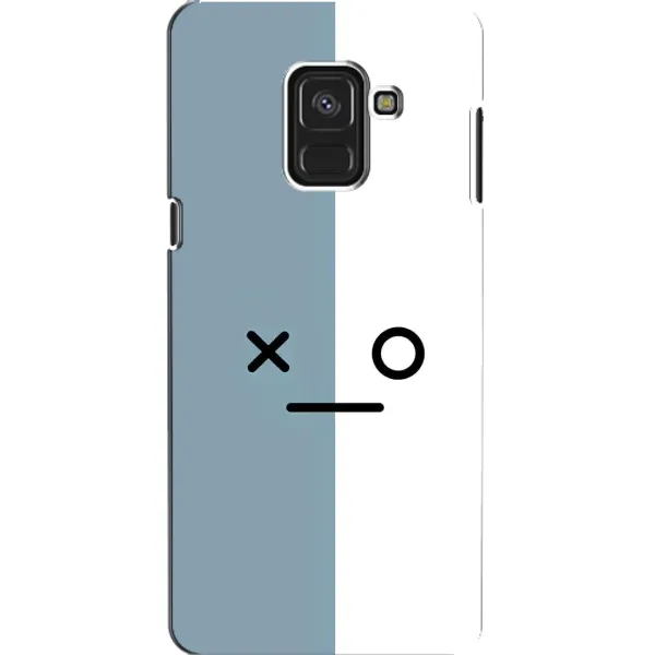 Чехол с рисунком «Серо-белый» для Samsung Galaxy A8 2018 (A530F) Чехол с рисунком «Серо-белый» для Samsung Galaxy A8 2018 (A530F)