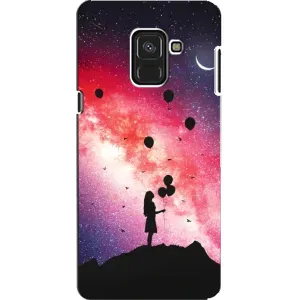 Силіконові Чохли Коханій людині для Samsung A8, A8 2018, A530F (Кулі в небі)
