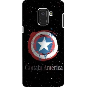 Чохол с Щітом Капітана Америки на Samsung A8, A8 2018, A530F (Щит Капітана)