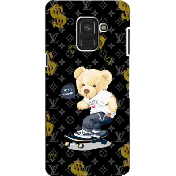Чехол с рисунком «Скейтер Тедди» для Samsung Galaxy A8 2018 (A530F) Чехол с рисунком «Скейтер Тедди» для Samsung Galaxy A8 2018 (A530F)