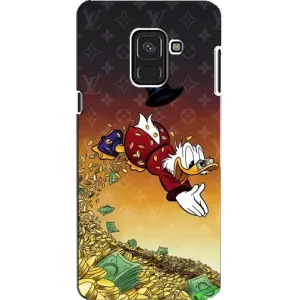 Силиконовый чехол для Samsung A8, A8 2018, A530F (Скрудж Луи Виттон)