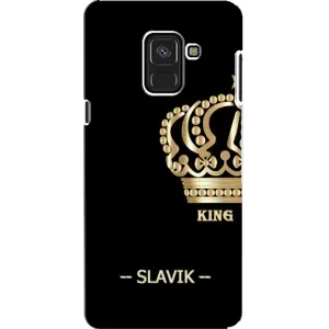 Чехлы с мужскими именами для Samsung A8, A8 2018, A530F (SLAVIK)