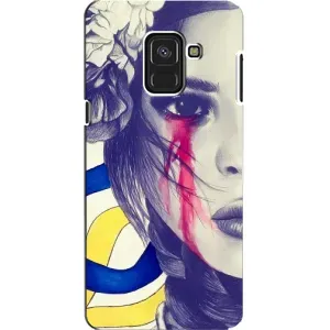 Чехол на Samsung A8, A8 2018, A530F Украинский дизайн (Слезы Украины)