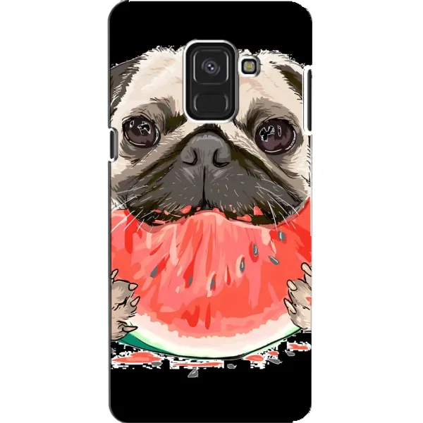 Чехол с рисунком «Смешной Мопс» для Samsung Galaxy A8 2018 (A530F) Чехол с рисунком «Смешной Мопс» для Samsung Galaxy A8 2018 (A530F)