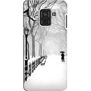 Чохли на Новий Рік Samsung A8, A8 2018, A530F (Снігом замело)