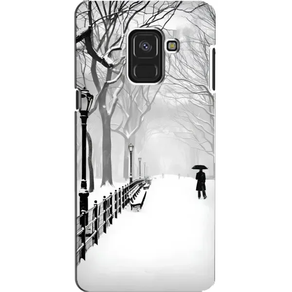 Чехол с рисунком «Снегом замело» для Samsung Galaxy A8 2018 (A530F) Чехол с рисунком «Снегом замело» для Samsung Galaxy A8 2018 (A530F)