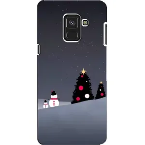 Чохли на Новий Рік Samsung A8, A8 2018, A530F (Сніговички)