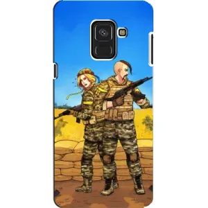 Чехлы с принтом (Воины ЗСУ) для Samsung A8, A8 2018, A530F (Солдаты ЗСУ)
