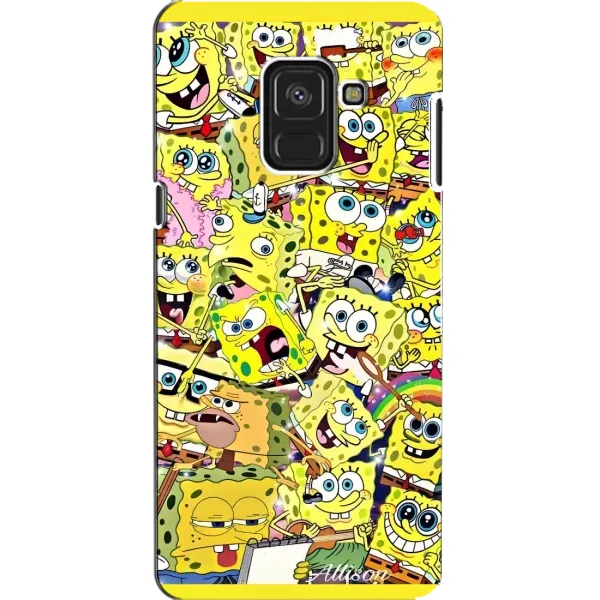 Чехол с рисунком «Спанч Боб Арт» для Samsung Galaxy A8 2018 (A530F) Чехол с рисунком «Спанч Боб Арт» для Samsung Galaxy A8 2018 (A530F)