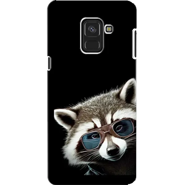 Чехол с рисунком «Стильный Енот» для Samsung Galaxy A8 2018 (A530F) Чехол с рисунком «Стильный Енот» для Samsung Galaxy A8 2018 (A530F)