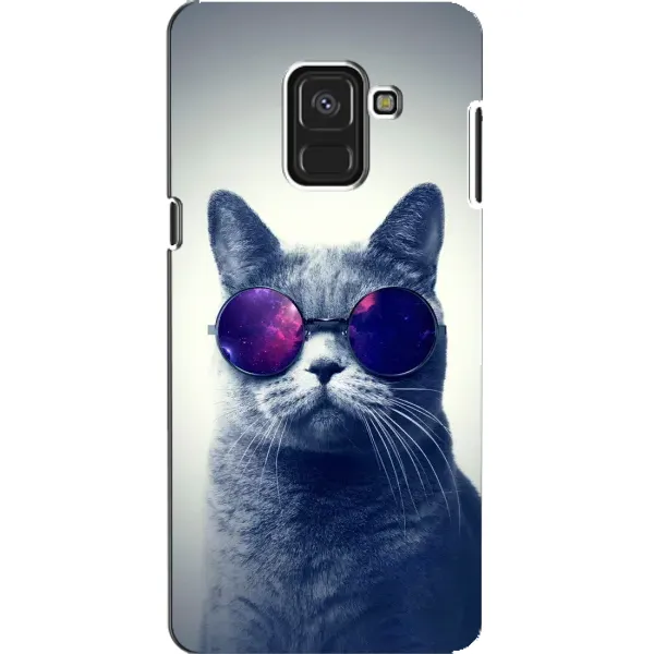Чехол с рисунком «Стильный КОТ» для Samsung Galaxy A8 2018 (A530F) Чехол с рисунком «Стильный КОТ» для Samsung Galaxy A8 2018 (A530F)
