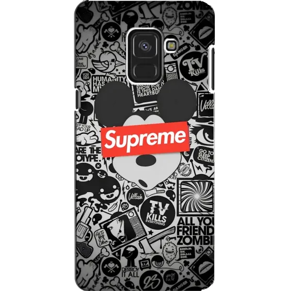 Чехол с рисунком «Supreme Маус» для Samsung Galaxy A8 2018 (A530F) Чехол с рисунком «Supreme Маус» для Samsung Galaxy A8 2018 (A530F)